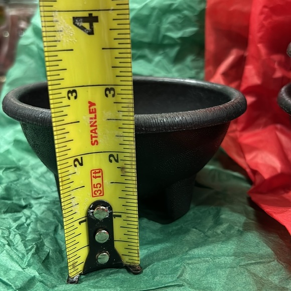 Four black salsa bowls - Picture 4 of 5